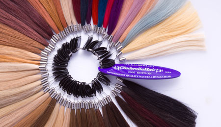 Cinderella Hair Extensions Colour Wheel